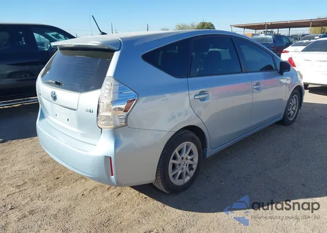 2014 Toyota Prius V Two from USA, damaged, VIN JTDZN3EU6E3309340